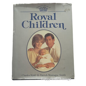 Vintage Debrett's Book of Royal Children, By Kidd & Montague-Smith,‎ 1982 Book
